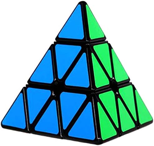 Pyramid Speed Cube 3X3X3 Triangle Magic Cube Puzzle for Kids Adults by TANCH