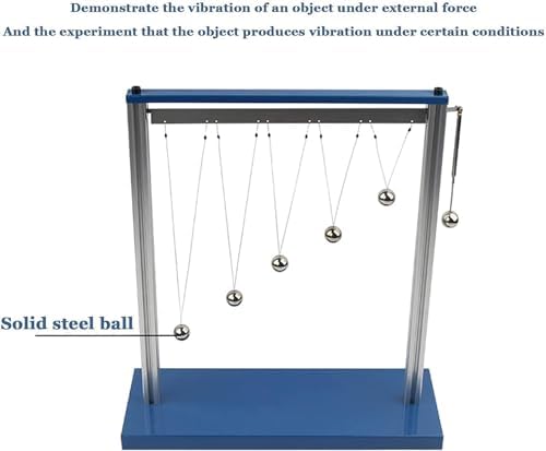 VERIMP Pendulum Resonance Demonstrator Forced Vibration and Resonance Demonstrator Pendulum Ball Type Physics Experiment Equipment - Image 3