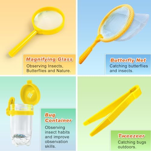 YOPINSAND Kids Explorer Kit & Bug Catcher Kit, Kids Outdoor Exploration Set - Image 4