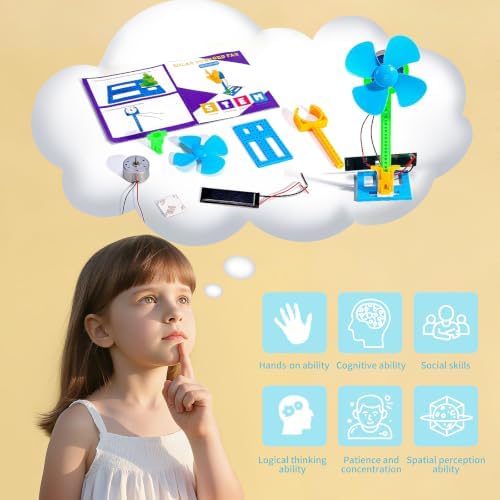 STEM Kits for Kids Science STEM Toys, 8 Bulk Solar Powered Crafts Boys Girl - Image 5