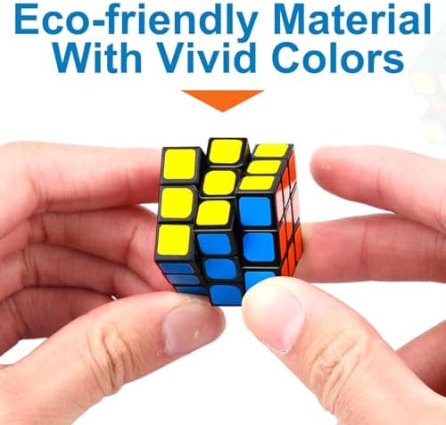 24 Pack Mini Puzzle Cubes, 1.18 Inch 3x3 Mini Magic Cube Bulk Party Favors - Image 3