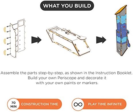 Smartivity Eye Spy Periscope For 6+ Years Boys and Girls, STEM, Learning, Educational and Construction Activity Toy Gift (Multi-Color) - Image 2