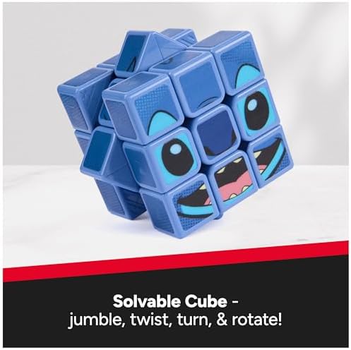 Rubik's Cube Disney Stitch Cuber Brain Teaser Collectible Figure - Image 4