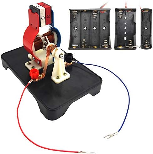 EUDAX STEM DIY Simple Electric Motor DC Motors Model Assemble Kit for School Labs Physics Science Educational by EUDAX