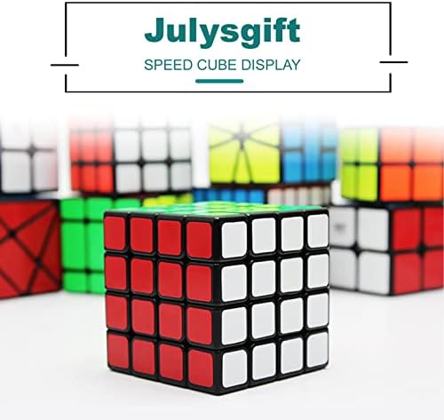 Classic Magic Cube 2.4" Puzzle 4x4 Smart Speed Cube Educational Game Brain Teaser (1 Pack, Black) - Image 3