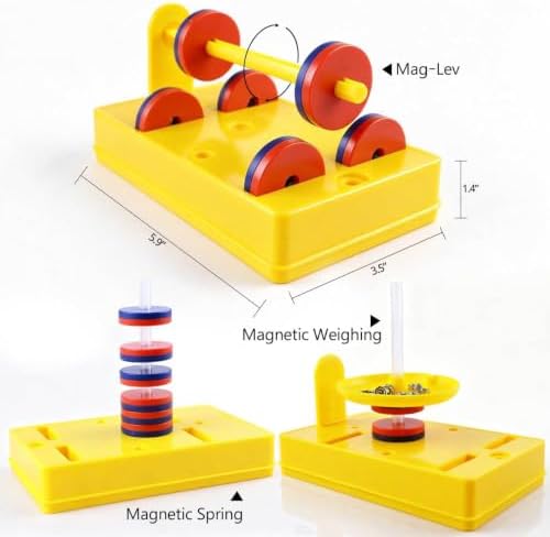 Magnet Experiment Kit, 10+ STEM Science Projects, Educational Physics Kits - Image 2