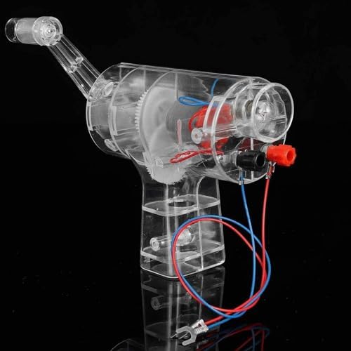 Crank Generator Model Electronic Mechanical Power Physics Hand Crank Generator Hand Crank Hand Crank AC and DC Generator Clear Hand Crank Manual by Unknown