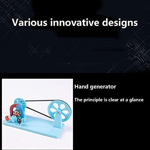 Electricity Experiment Box Middle School Experiment Kit Hand Generator Maglev Solar Car Creative Experiment - Image 2