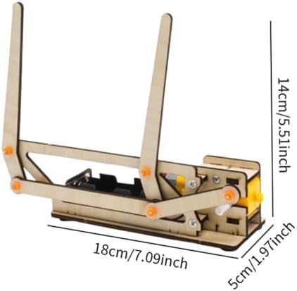 DIY Wiper Model Toy 3D Wooden Assemble Toy for Birthday Gift Boys Girls - Image 3