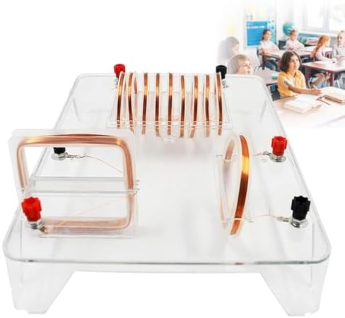 Current Magnetic Field Mechanical Field Demonstrator Teaching Instrument, Current Magnetic Field Demonstrator, Solenoid, Middle School Physics Experiment Equipment Teaching Instrument by Unknown