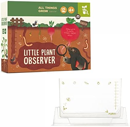 Children's Science Experiment Window Plant Growing Kit, Vegetable Plant Growth Observation Box Toy Science Kit for Homeschool & Classrooms, Ages 6+ by Unknown