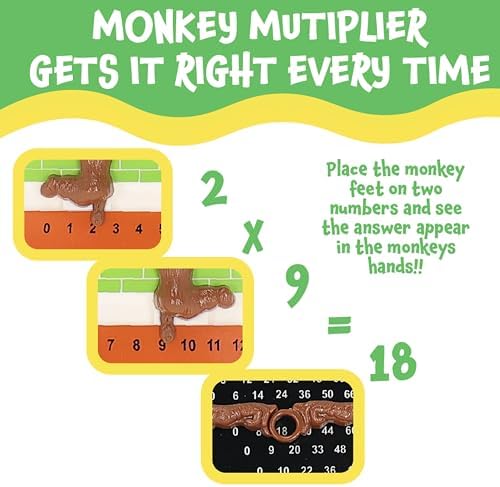 POPULAR PLAYTHINGS Monkey Multiplier Learning Toy, Hands-On Practice Tool - Image 3