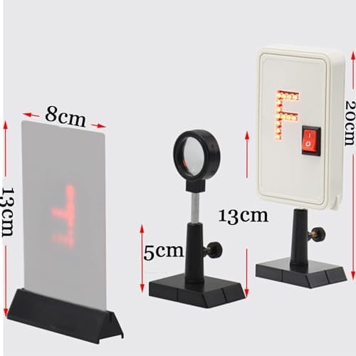Optical Bench Accessories Optical Equipment Convex Lens Imaging White Light Screen Measuring Focal Length - Image 3