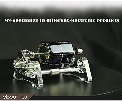 Solar Magnetic Levitation Motor Magnetic Levitation Spin Creative Decoration Gift Science Experiment - Image 6