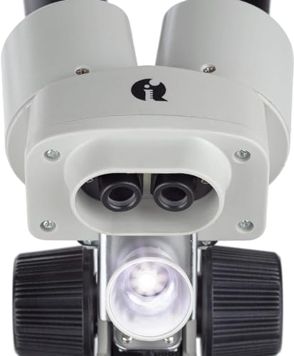 AmScope SE102Z-KT1 50X Binocular Stereo Microscope with Dual LED Light Kit - Image 4