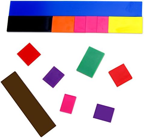 EAI Education Fraction Tiles with Tray: Blank Set of 51 - Image 2