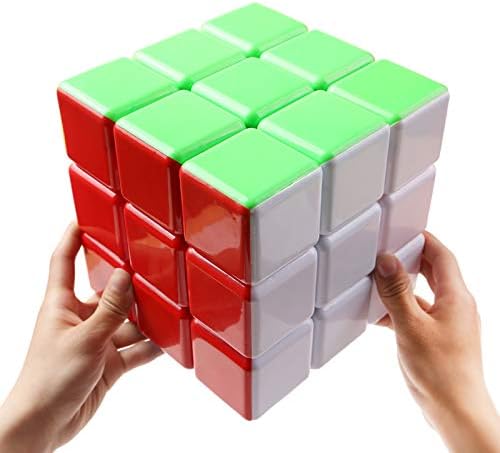 Super 3x3x3 Stickerless Speed Cube 18cm Large Educational Toy - Image 6