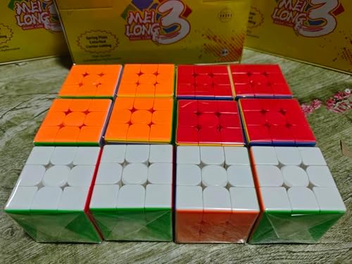 12 Pack Speed Cube Set | Magic Cube for Party Favors 3x3x3 Stickerless Magic Puzzle Cubes Gifts for Kids - Image 3