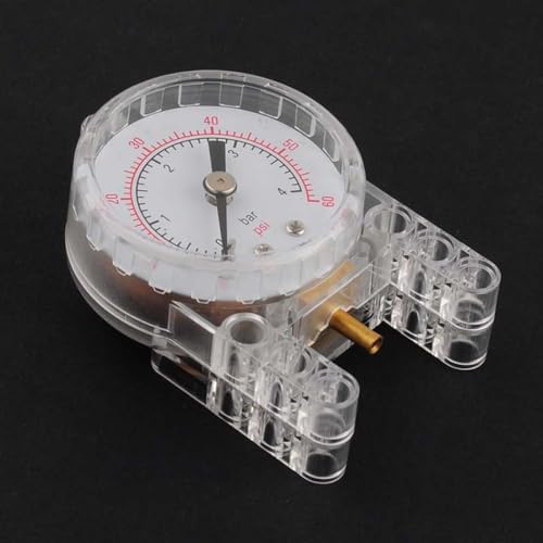 MOC Pneumatic Parts Air Pressure Gauge Barometers Compatible with Standard Building Blocks - Image 4