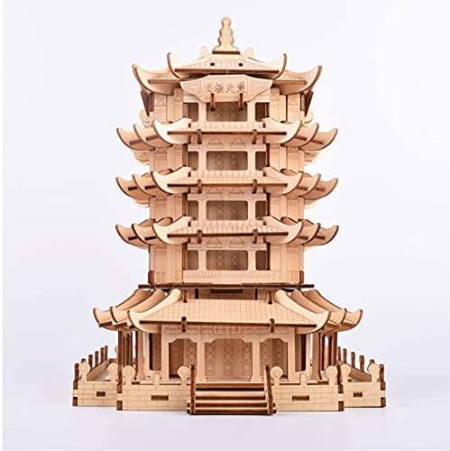 3D Puzzle,Balody World Famous Architecture Blocks Model,Assembly Wooden Home Decors Adult Craft Kits, World Famous Buildings Model,Challenge for Adults,Birthday Gift for Adults - Image 4