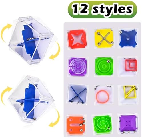 GOLDGE 24 Pcs Balance IQ Maze Game Toy Set - Image 3