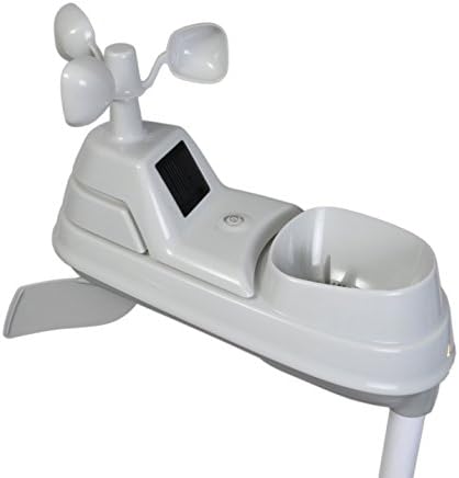 AcuRite Iris (5-in-1) Weather Sensor with Rain Gauge, Wind Speed, Wind Direction, Temperature and Humidity (06004M) - Image 3
