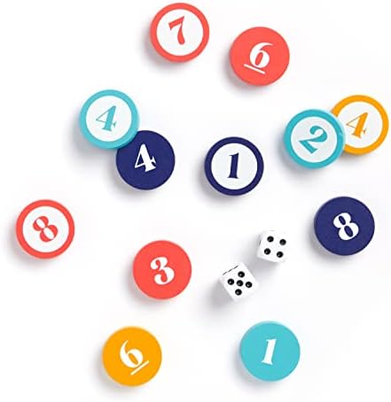 Galison Wexler Studios Roll Out! Blowout – Fun Dice and Checker Game for Adults and Kids Perfect for Travel and Family Game Night, 2-4 Players - Image 6