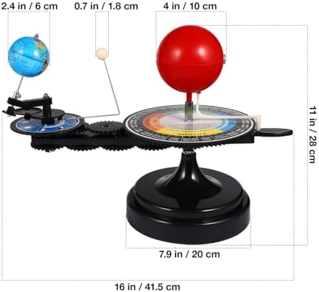 Solar System Planetarium Model Moon Earth Sun Orbital Model Scientific Educational Astronomy Teaching Tool for Toddlers Kids Children - Image 2