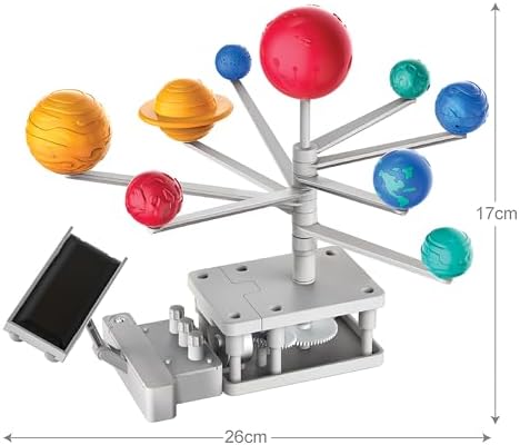 4M Green Science Solar System - Motorized Rotating Planetarium Model Kit - Image 3