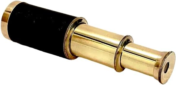 Captains Pirates Telescope Spyglass For Kids Adults Portable Collapsible Handheld Telescope Monocular Adventure Factory Brass Traveling Nautical For Navy And Outdoor By E Bull International - Image 6