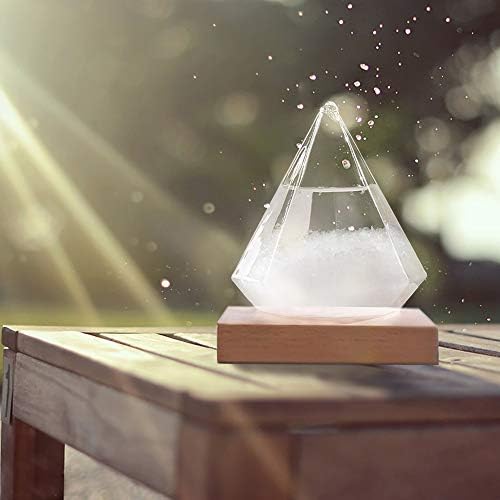 Weather Storm Glass Bottle Drop Creative Stylish Weather Station Forecaster Barometer, Desktop Decoration Crafts of Choice - Image 7