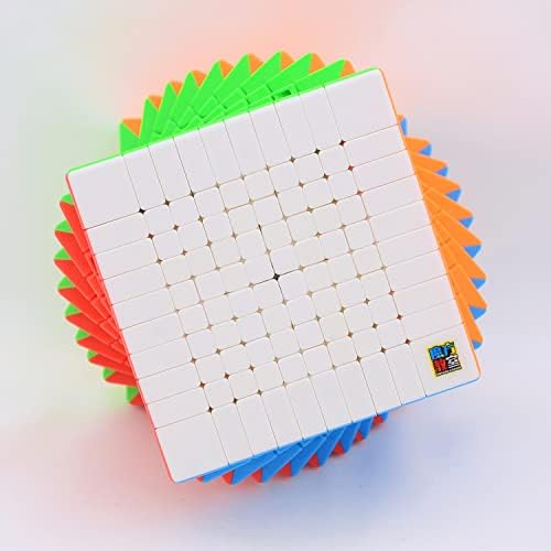 Bukefuno MoYu Meilong 10x10 Speed Puzzle Cube 10x10 Magic Cubes Moyu Stickerless MEILONG 10x10x10 Cubing Classroom 84mm Speed Toys Cube - Image 2