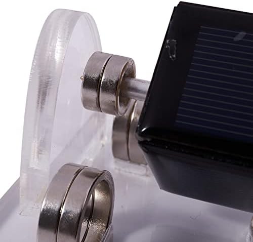 Solar Magnetic Levitation Model Levitating Mendocino Motor Educational Model St41, 130*76*75mm, Black, 233553 - Image 4