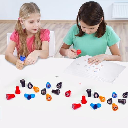 Cinrobiye 24 Pcs Ninja Stampers Party Favor Set, Cute Ninja Warrior Stamps for Kids Birthday Party, Classroom Rewards, Goody Bag Fillers, Martial Arts Themed Party Supplies - Image 4