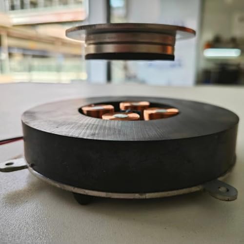 Magnetic Levitation Module with LED Light, 1000g Suspended Platform Floats and Rotates, Desk Display and Room Decor, STEM Model for Education, DIY Creative Gift for Teens & Adults - Image 6