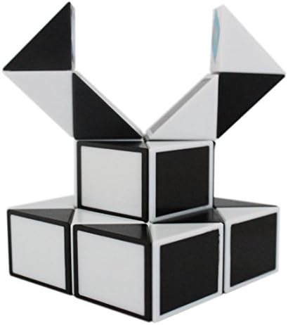 Mipartebo Magic Snake Cube Twist Puzzle 24 Wedges Large Size Black - Image 6