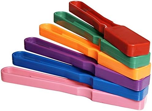 hand2mind Rainbow Magnetic Wand Set for Kids for 5-10, 8 Inch with Magnet Bar, Use for Sewing, Science Experiments, Bingo, Fridge, and Magnetic Concepts, Homeschool Supplies (Pack of 6) by hand2mind