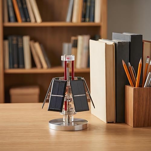 Sunnytech Solar Mendocino Motor Educational Model Vertical Stand Science Physics Toy QZ05 - Image 5