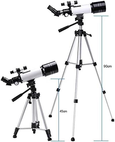Professional Refractor Telescope Telescope for Kids Adults Astronomy Beginners 70mm Telescopes 700mm Focal Length 120X Magnification Travel Scope Refractor Telescopes Blue - Image 2