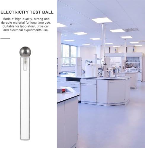Static Electricity Experiment Ball 2Pcs Electricity Test Balls Plastic Electroscope Balls Physics Experiment Tools Electroscope Ball Physics and Electricity Teaching Aids Professional - Image 6