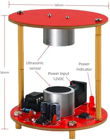 DIY Ultrasonic Suspension Standing Wave Controller Soldering Practice Kit, DIY Electronic Kit, Fun Science Kit, STEM kit, Ultrasonic Standing Wave Controlled Levitation kit - Image 3