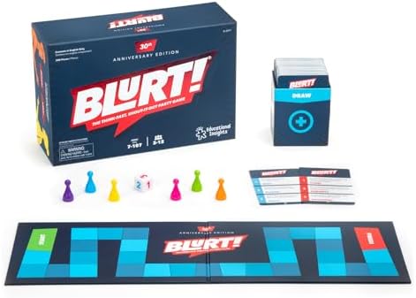 Educational Insights Blurt! The Think Fast, Shout-it-Out Party Game - Family Games for Kids and Adults, Board Games for Family Night, Fun Word Game, Ages 7+ by EducationalInsights
