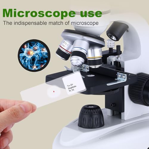 30 Microscope Slides with specimens, Plants, Insects, Animal Cell Samples for use in Biological Science Labs for Children, Students and homeschools - Image 6
