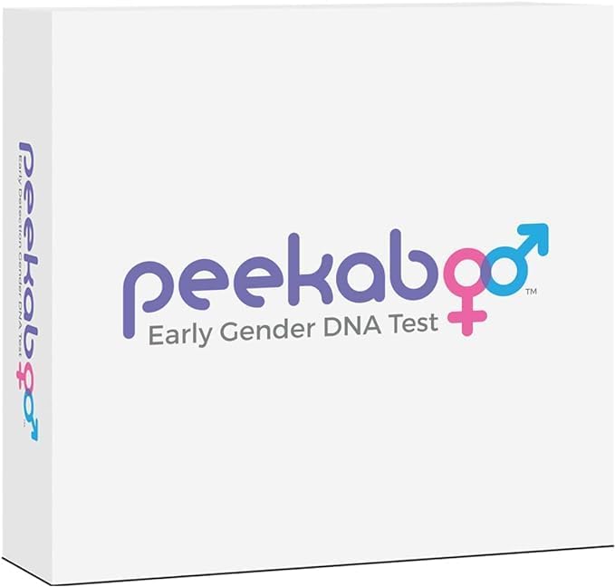 Peekaboo Early Gender At Home DNA Test, Over 99% Accurate, Test as Early as 6 Weeks Pregnant, Includes Lab Fee by Peekaboo