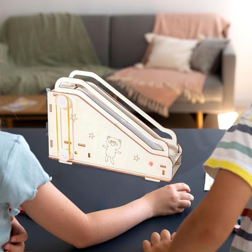 Mini Elevator Model 3D Wooden Puzzle Decorative Electric Lightweight Going - Image 6