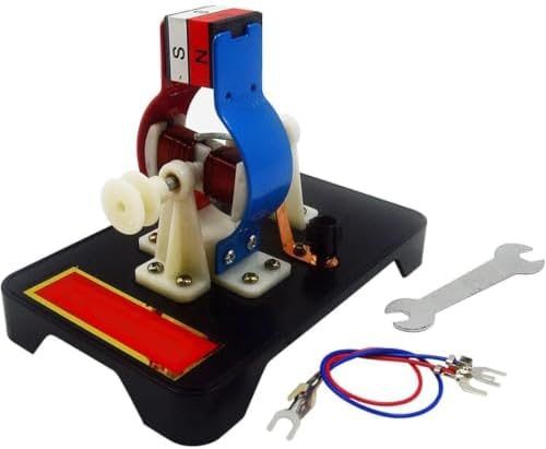 Small Motor Model DC Disassembly Assembly Physics Teaching Experimental Instrument Electric Motor Kit DIY Motors Model Simple Assemble Kit for School Labs Physics - Image 3