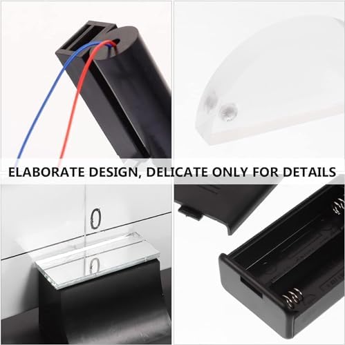 Light Reflection & Refraction Demonstrator - Optical Learning Kit with Metal Optics, Physics Teaching Equipment - Image 4
