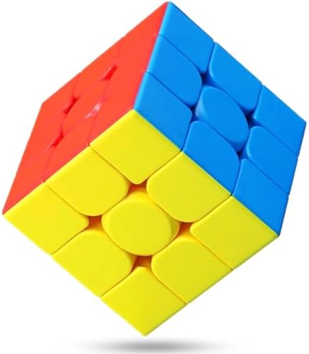 CFMOUR 3x3 Speed Cube, Stickerless Magic Cube, Moyu Meilong 3C, Puzzle Toy by EnjoyaGreenLife