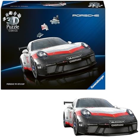 Ravensburger Iconics: Porsche 3D Puzzle for Kids 8+ by Ravensburger