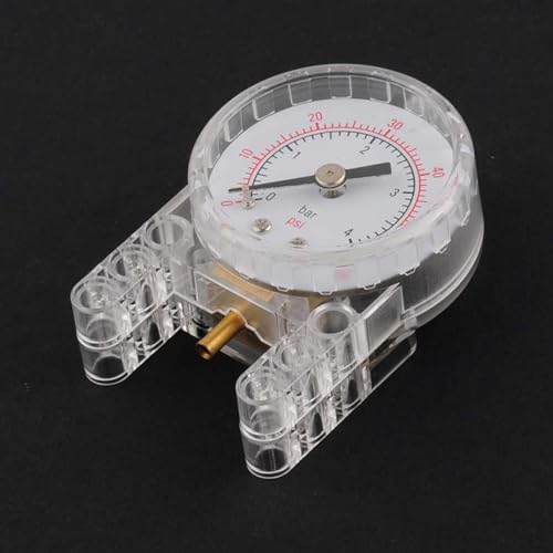MOC Pneumatic Parts Air Pressure Gauge Barometers Compatible with Standard Building Blocks - Image 2